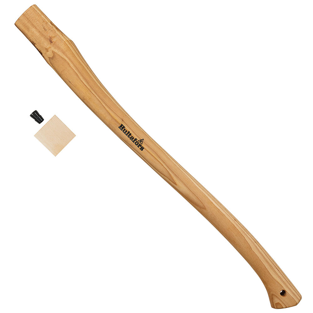 HULTAFORS Qvarfot Felling Axe long hickory shaft sharpened carbon steel ax head